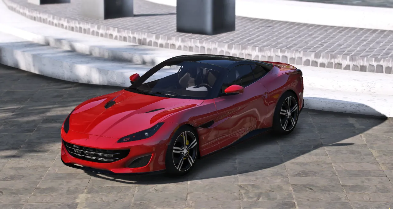 🚗 Auto Mensile Ferrari Portofino